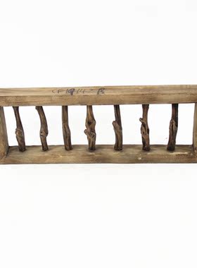 木质屏风多功能挂勾树根创意装饰