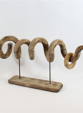 原创玄关抽象木质工艺品厂家销售