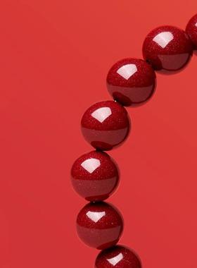 天然朱砂手串女款本命年转运