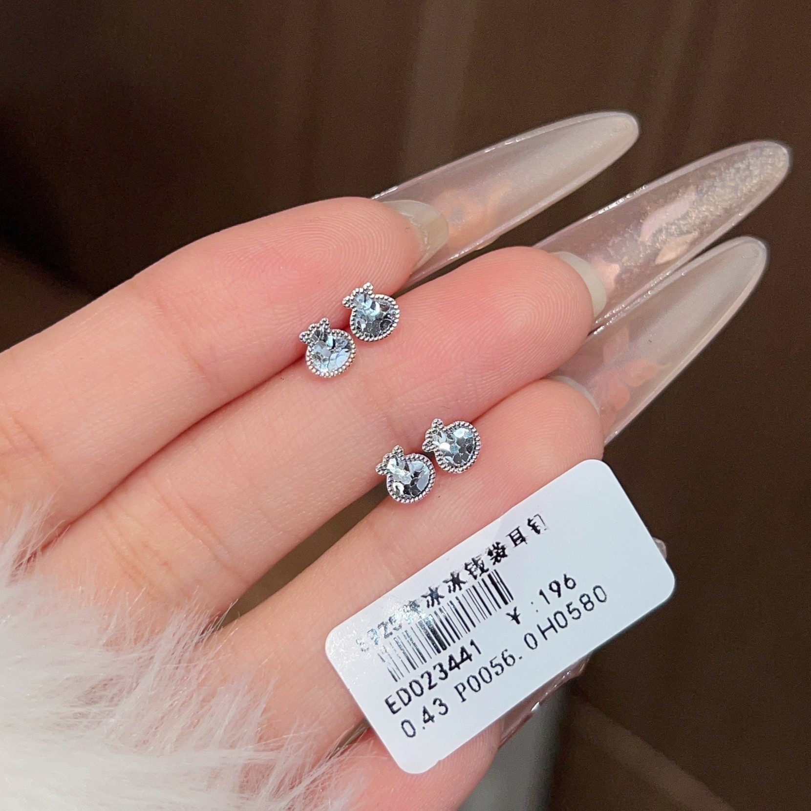 s925蝴蝶结四叶草纯银耳钉女迷你小巧精致小耳环耳饰女友闺蜜,淘宝优惠券,粉丝福利购,淘宝优惠卷