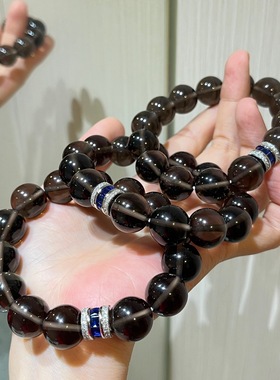 【冰美式】大颗粒14mm高品质玻璃体冰曜石透体手链手串男女款礼物