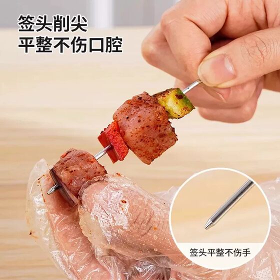 空气炸锅烧烤架立式烧烤架烤箱不锈钢圆形烤串烤肉吊挂专用立式架