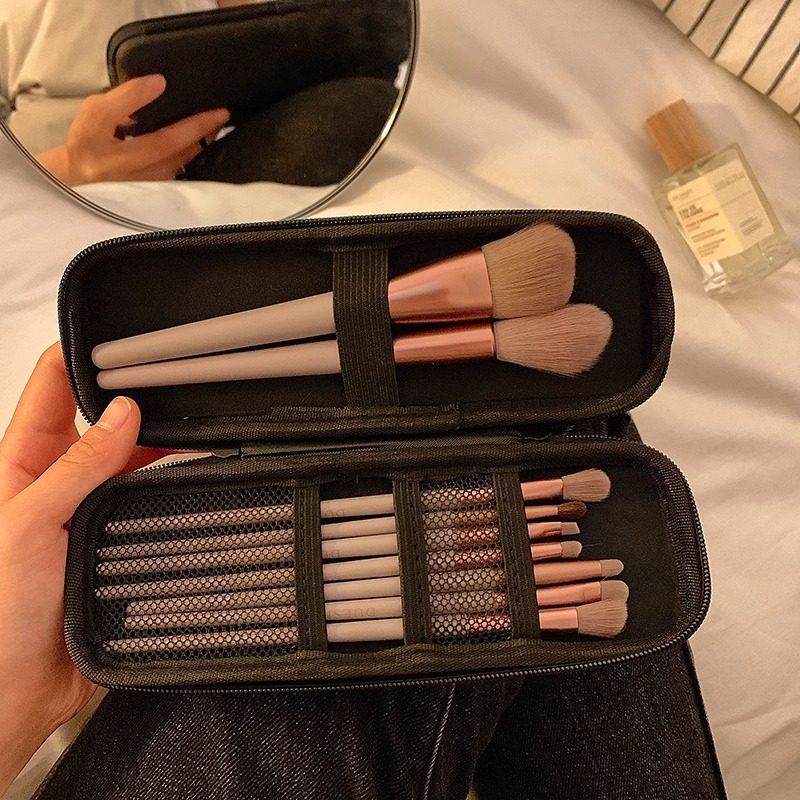 化妆刷包收纳包女便携2024新款随身旅行小号刷子眉笔眼影刷收纳袋,淘宝优惠券,粉丝福利购,淘宝优惠卷