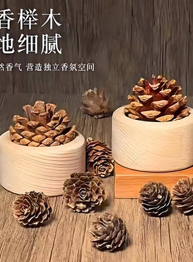 松果扩香木家用卧室扩香器