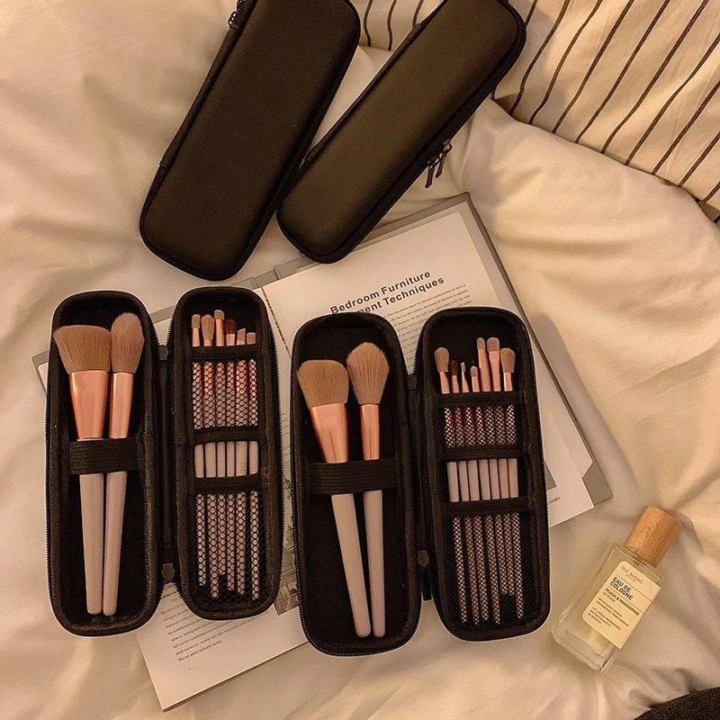 化妆刷包收纳包女便携2024新款随身旅行小号刷子眉笔眼影刷收纳袋,淘宝优惠券,粉丝福利购,淘宝优惠卷