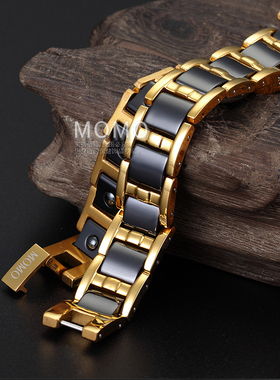 日本保健防静电能量运动磁疗手环