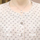 Pure cotton short-sleeved shirt summer clothes old man grandma clothes clothes