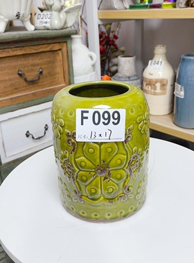 孤品陶瓷类花瓶【F一区】样品间外贸出口一物一拍家居装饰摆件