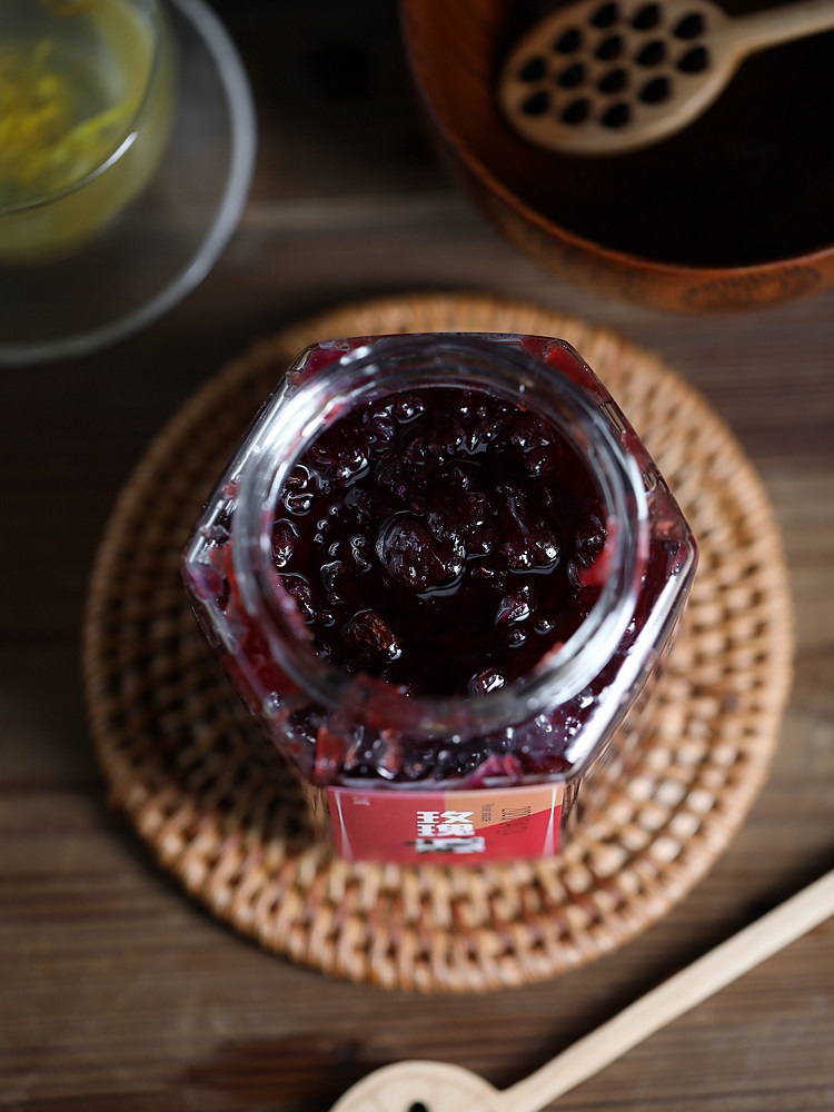 康云特云南玫瑰酱400g烘焙蜂蜜糖鲜花酱食用冰粉菊花桂花鲜花饼,淘宝优惠券,粉丝福利购,淘宝优惠卷