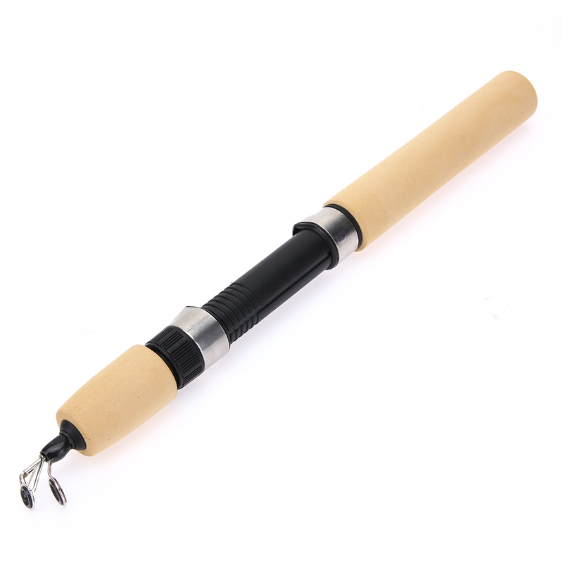 60 80 100CM Mini Telescopic Ice Fishing Rod Portable Carbon - 图1