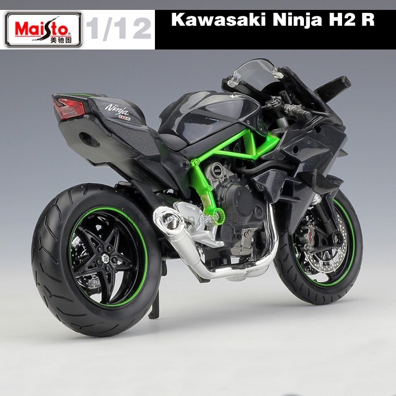 NEW MAISTO 112 Kawasaki Ninja H2R H2 R Motorcycle Diecast M - 图1