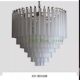 French living room chandelier, light luxury, medieval villa, crystal dining room lamp, retro glass, simple modern bedroom lamp