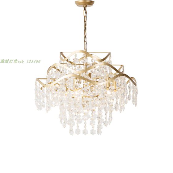 Japanese American chandelier living room creative shell cloakroom