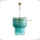 Living room villa light luxury designer Italian chandelier glass
