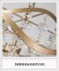 Japanese American chandelier living room creative shell cloakroom