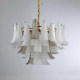 American designer French light luxury glass living room main chandelier creative art villa bedroom art banquet light