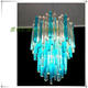 French retro foreign trade glass living room chandelier designer French retro restaurant bar island crystal chandelier