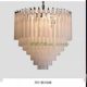 French living room chandelier, light luxury, medieval villa, crystal dining room lamp, retro glass, simple modern bedroom lamp