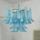 French light luxury living room main light, medieval glass tube ceiling lamp, American retro bedroom and restaurant atmosphere lamps