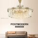 Simple crystal lamps bedroom dining room living room chandelier