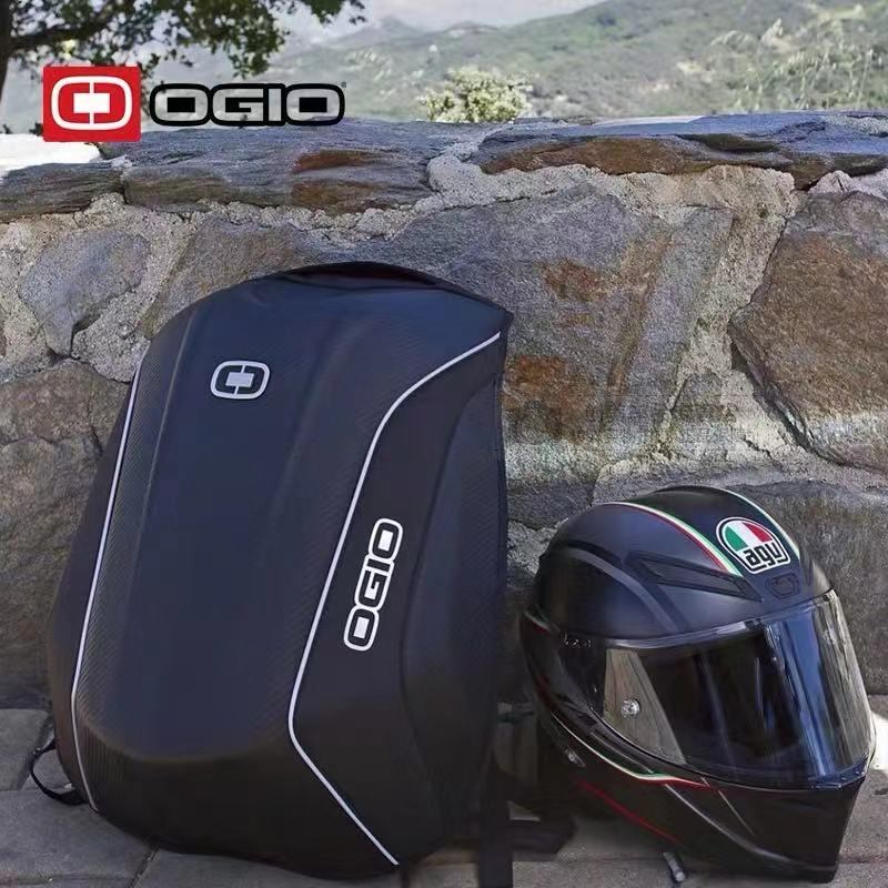 OGIO Mach 5碳纤骑行背包摩托车双肩骑士头盔包机车防水硬壳包-图0