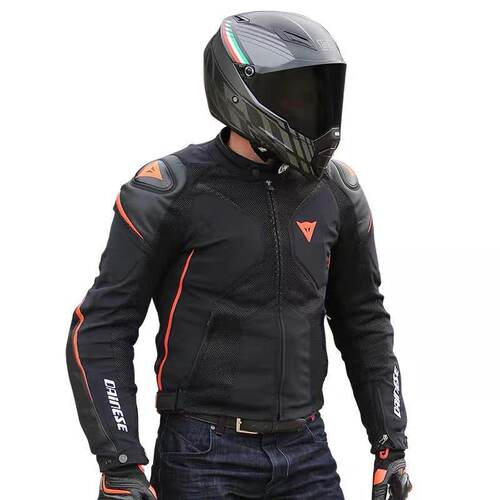 DAINESE/丹尼斯摩托车骑行服SUPER RIDER防摔防水机车服透气夹克 - 图0