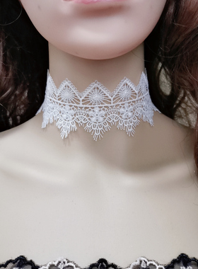 颈链弹衣泡菜珍珠锁骨链女