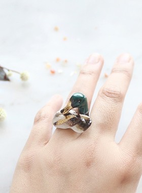 泰国设计师ins耳环项链饰品戒指