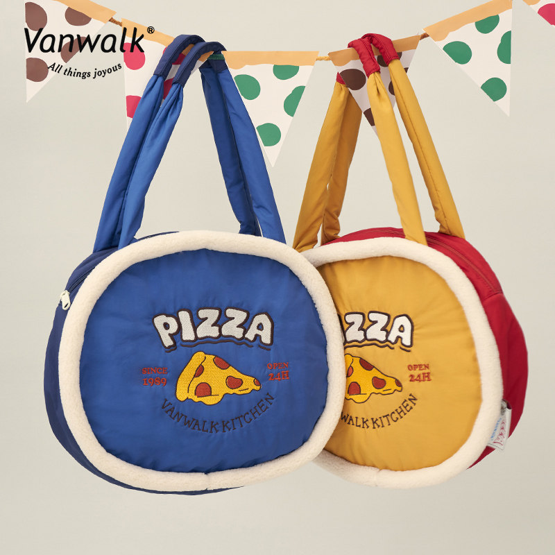 vanwalk复古食物自制可爱女单肩包 出走女士包袋