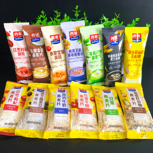 西麦燕麦片牛奶麦片散装独立小包装即食冲泡营养早餐代餐冲饮谷物 - 图3