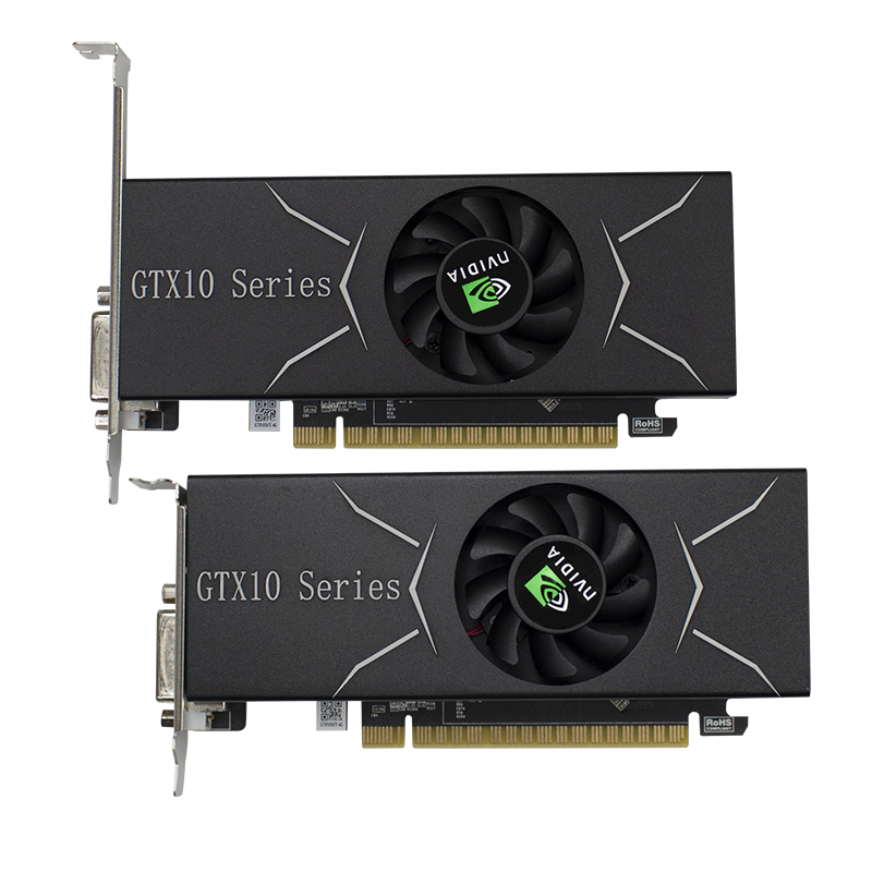 GTX1050Ti 4G刀卡半高单槽游戏吃鸡HDMI 4K小机箱高性能显卡-图3