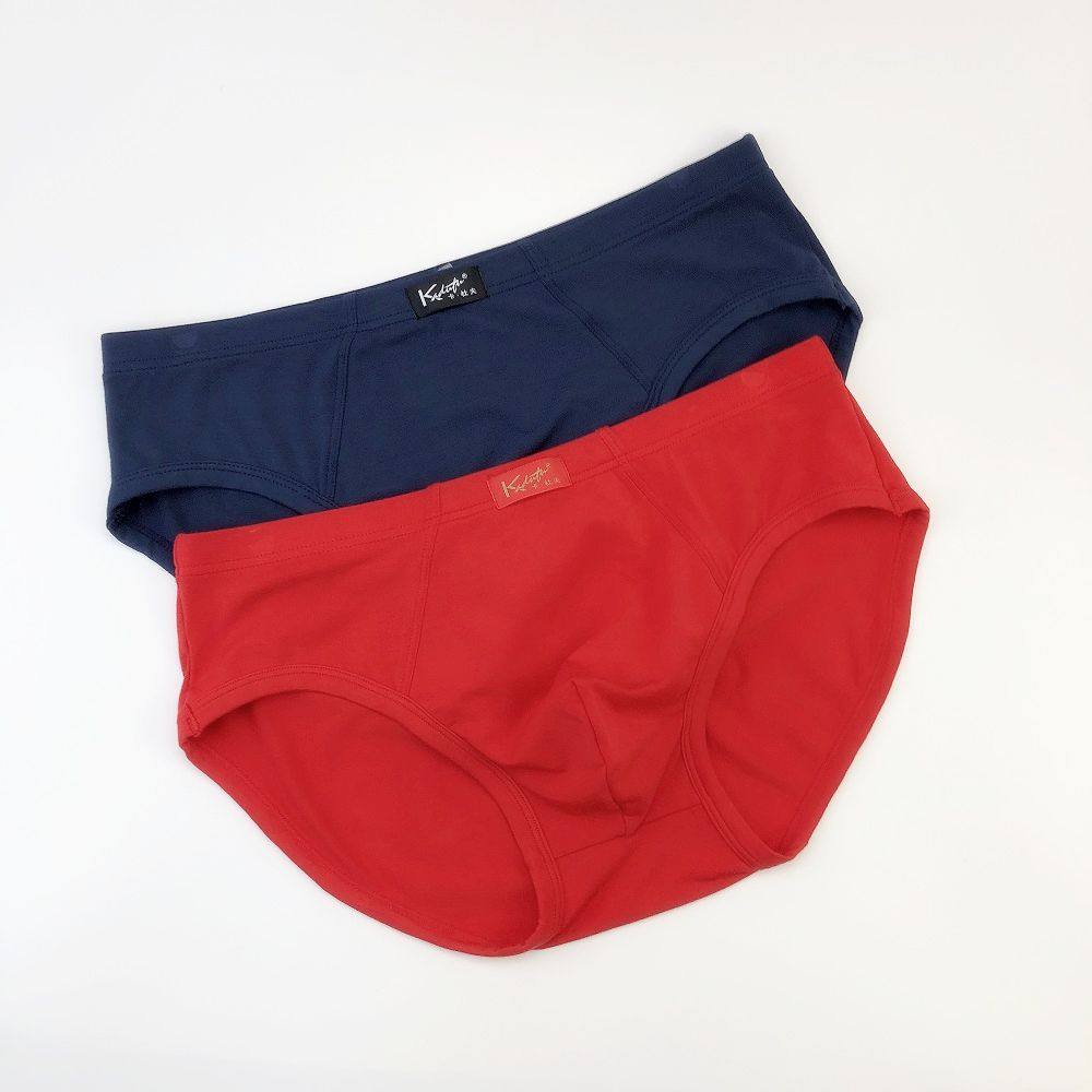 卡杜夫男士纯色莫代尔棉中腰裤头喜庆大红本命年柔软舒适三角内裤,淘宝优惠券,粉丝福利购,淘宝优惠卷