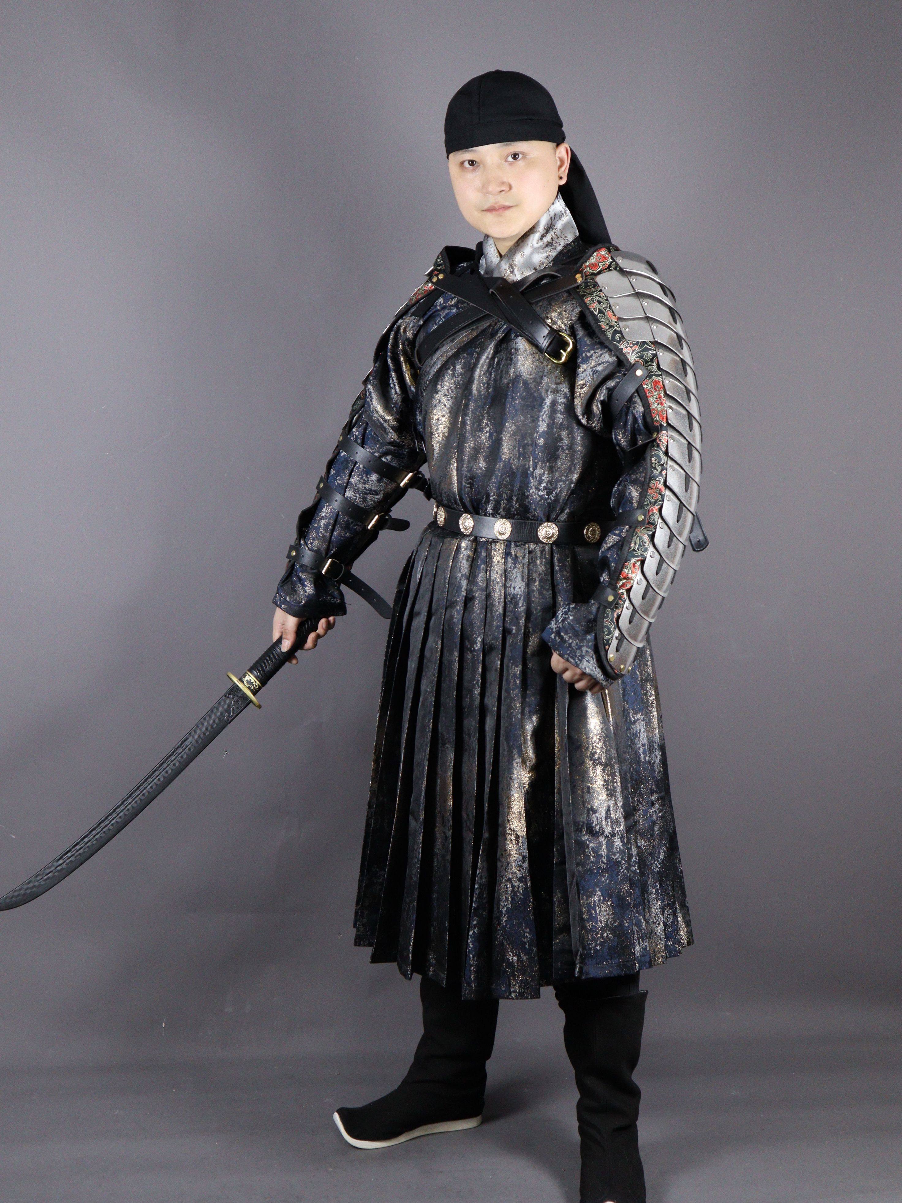 环臂甲明朝龙虾臂身甲汉服甲胄配件男飞鱼服铠甲,淘宝优惠券,粉丝福利购,淘宝优惠卷