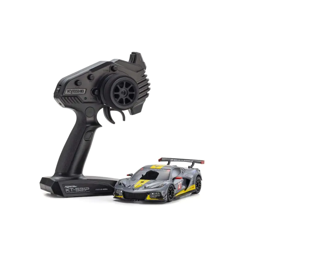 KYOSHO MINI Z MR03 克尔维特 C8.R Gunmetal 32342GM套车 - 图2