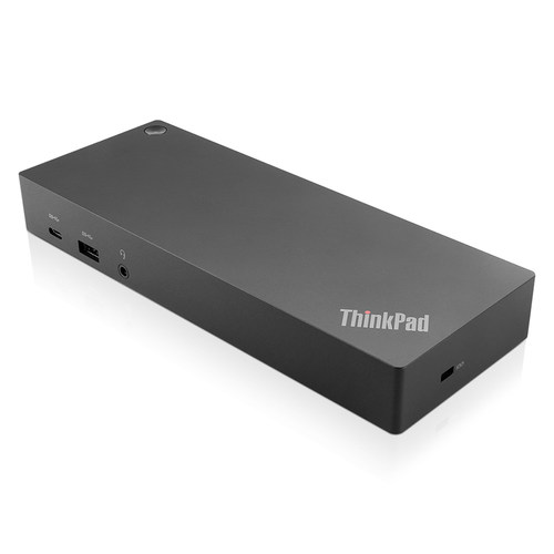 联想ThinkPad USB3.0雷电Type-C双口4K双屏扩展坞X1 P1 X13 T14 40AF0135CN通用苹果华为小米小新ThinkBook - 图3
