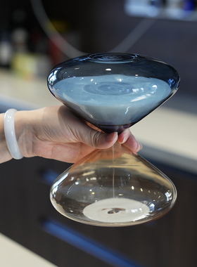 创意飞碟玻璃沙漏计时器