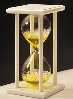 创意玻璃时尚风居家礼物液体沙漏