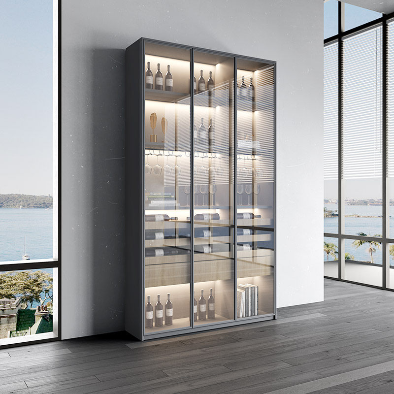 金牌衣柜全屋定制酒柜整体储物柜家用厨房玻璃门隔断式置物收纳柜,淘宝优惠券,粉丝福利购,淘宝优惠卷