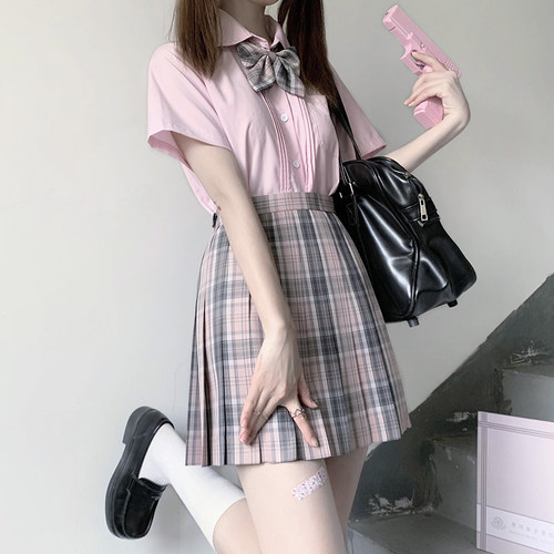 东京岁时记原创正版JK格裙制服套装格子jk百褶裙裙子校供女半身裙 - 图2