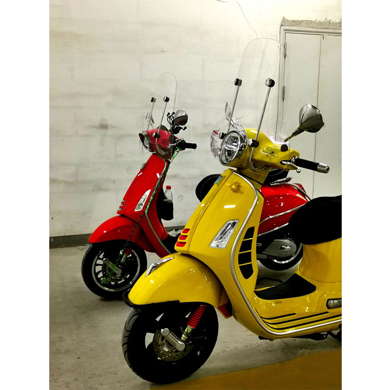 适用维斯帕改装原厂vespa150GTS300中大号风挡春天冲刺gtv顺丰速-图0