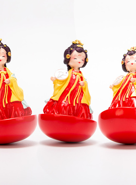 网红陕西小姐姐文创风旅游纪念品