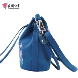 Летнее ведро для принцессы, универсальная портативная сумка на одно плечо, сумка через плечо, с вышивкой, сезон 2021