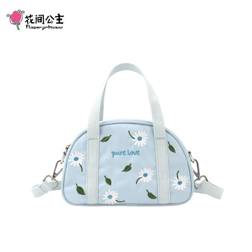 Оригинальная нейлоновая небольшая сумка для принцессы, сумка через плечо, сумка для телефона, 2023, с вышивкой