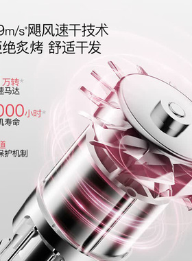 酷鲨HD20高速无刷吹风机大风量