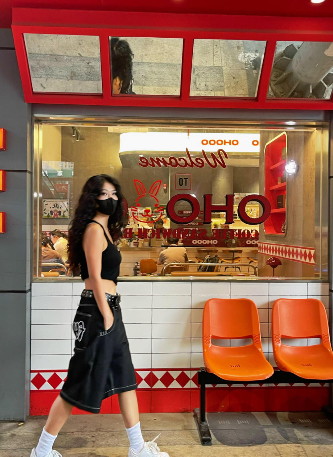 雯雯小超人 黑色刺绣五分牛仔短裤女2025夏季新款高腰显瘦中裤子,淘宝优惠券,粉丝福利购,淘宝优惠卷