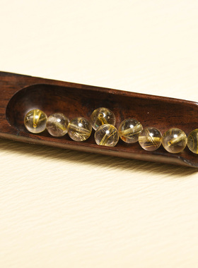 塔菲饰物女款天然金发晶INS小众