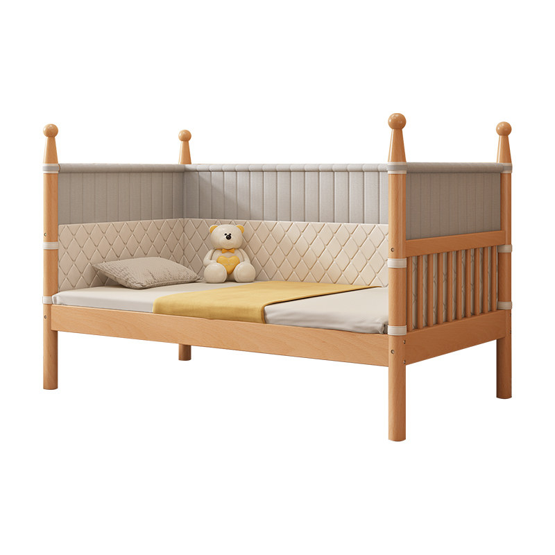 金多喜加宽拼接加高围栏婴儿床大床 金多喜家居儿童床