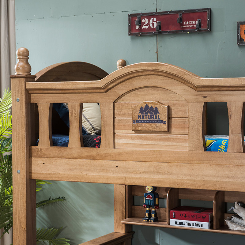 金多喜全实木儿童床 金多喜家居高低/子母床