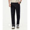 ERQ Cool Tencel Lyocell Elastic Waist Casual Loose Men's Jeans Straight Stretch Tencel