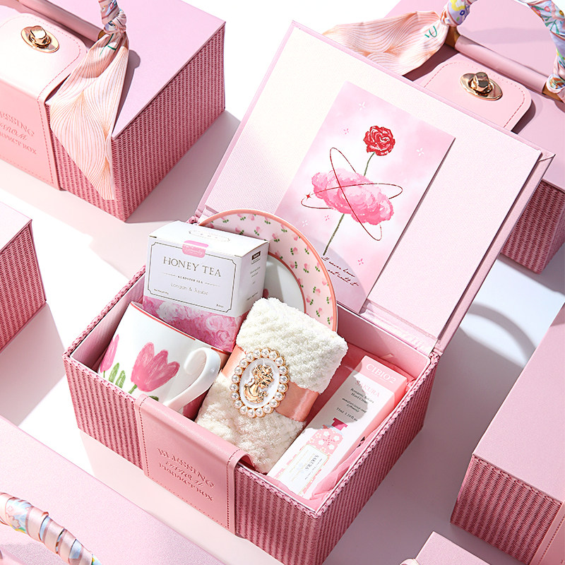 三八妇女节礼物手提情人节礼物盒实用员工伴手礼公司团购企业定制